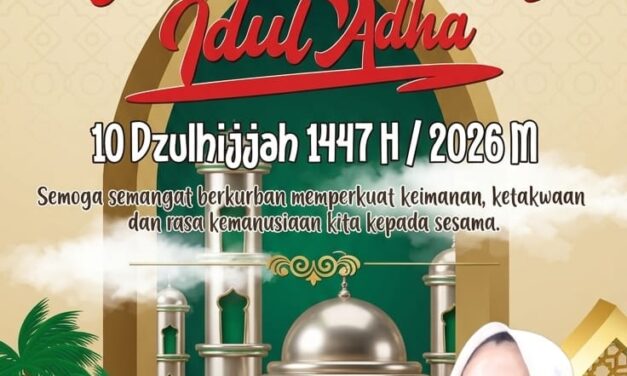 Keluarga Besar SMAN 8 Bandar Lampung Sampaikan Ucapan Idul Adha 1447 Hijriah