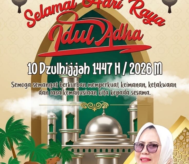 Keluarga Besar SMAN 8 Bandar Lampung Sampaikan Ucapan Idul Adha 1447 Hijriah