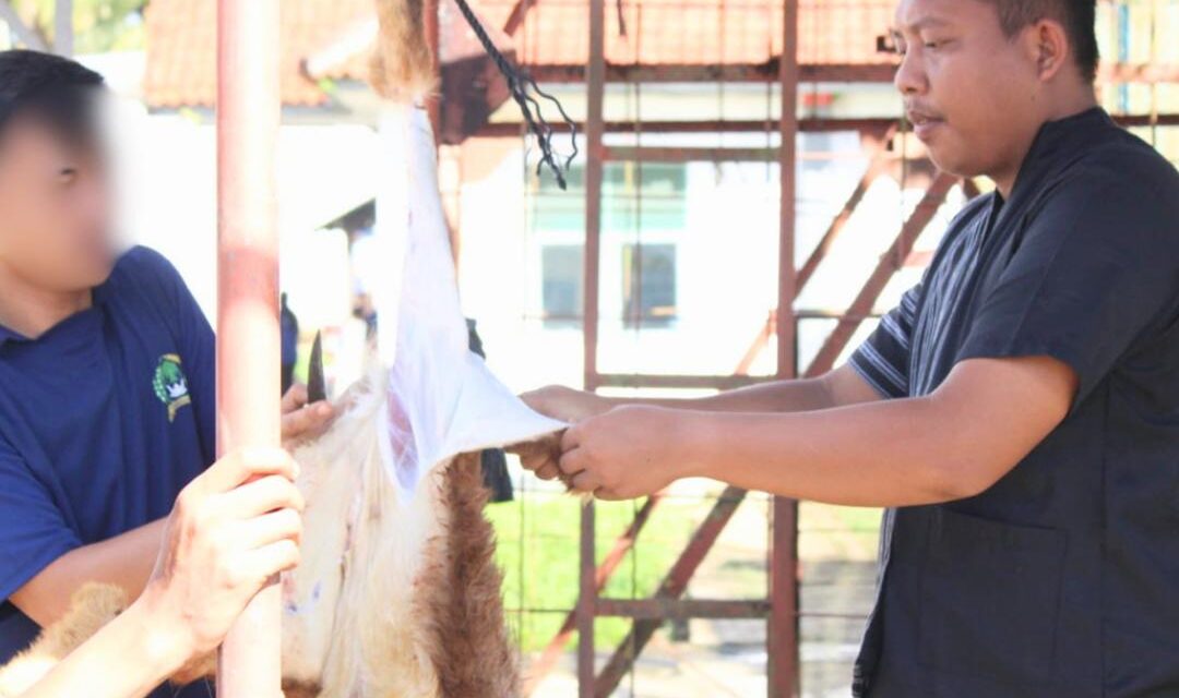 Lapas Kotaagung Rayakan Idul Adha dengan Salat Eid dan Kurban Bersama Warga Binaan