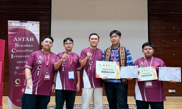 Dari Semaka ke Panggung Internasional, Muhammad Afif Akbar Harumkan Nama Indonesia di Kejuaraan Scrabble Malaysia