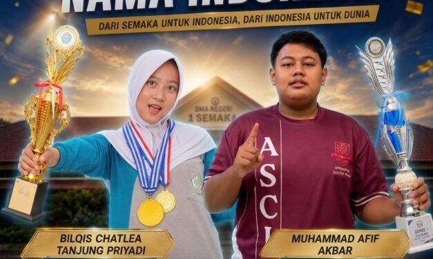Dua Talenta Internasional Bersatu di SMAN 1 Semaka, Bilqis Chatlea Tanjung Priyadi dan Muhammad Afif Akbar Harumkan Nama Indonesia