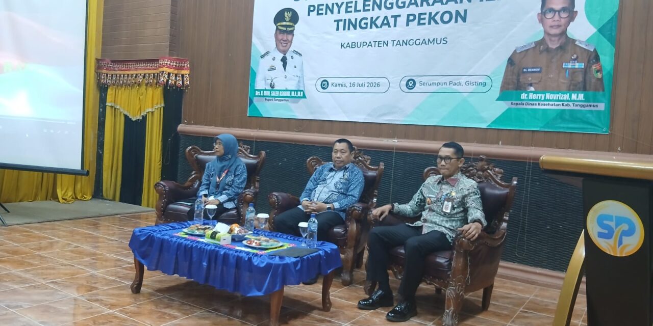 Sekda Tanggamus Minta Kepala Pekon Perkuat Dukungan ILP, APBDes Diminta Prioritaskan Layanan Kesehatan Primer