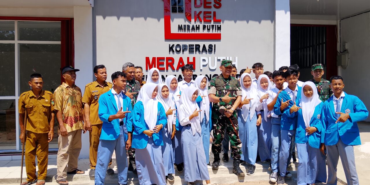 Pangdam XXI/Raden Inten Tinjau KDKMP di pekon tampang Muda kecamatan Pematang Sawa, Pastikan Kapal Motor Laut Dukung Distribusi Logistik Wilayah Terpencil