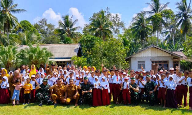 Pangdam XXI/Raden Inten Tinjau KDKMP di pekon tampang Muda kecamatan Pematang Sawa, Pastikan Kapal Motor Laut Dukung Distribusi Logistik Wilayah Terpencil