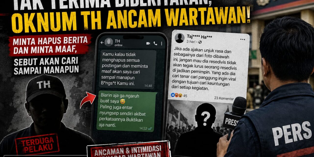Tak Terima Pemberitaan, Pria Asal Puloampel Diduga Ancam Wartawan: Diminta Hapus Berita dan Minta Maaf