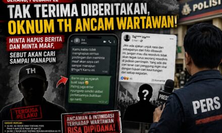 Tak Terima Pemberitaan, Pria Asal Puloampel Diduga Ancam Wartawan: Diminta Hapus Berita dan Minta Maaf