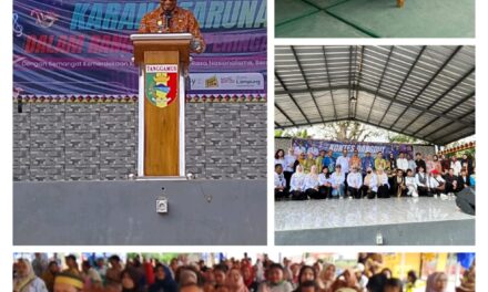 Kontes Dangdut Karang Taruna Tanggamus 2026 Semarakkan HUT RI ke-81, puluhan Peserta Adu Bakat di Taman Kota Soekarno Hatta