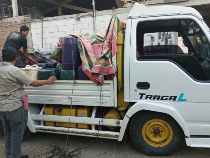 Viral! Polisi Grebek Dugaan Penimbunan Solar Subsidi di Jepara, ISK & Barang Bukti Diamankan