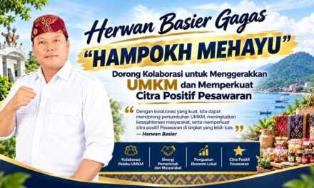 Herwan Basier Gagas “Hampokh Mehayu”, Dorong Kolaborasi untuk Menggerakkan UMKM dan Memperkuat Citra Positif Pesawaran
