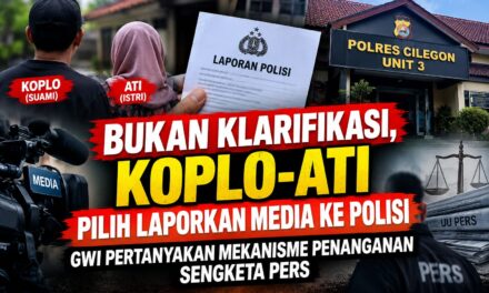Koplo dan Ati Pilih Laporkan Media ke Polisi, Bukan Klarifikasi, GWI Pertanyakan Mekanisme Penanganannya